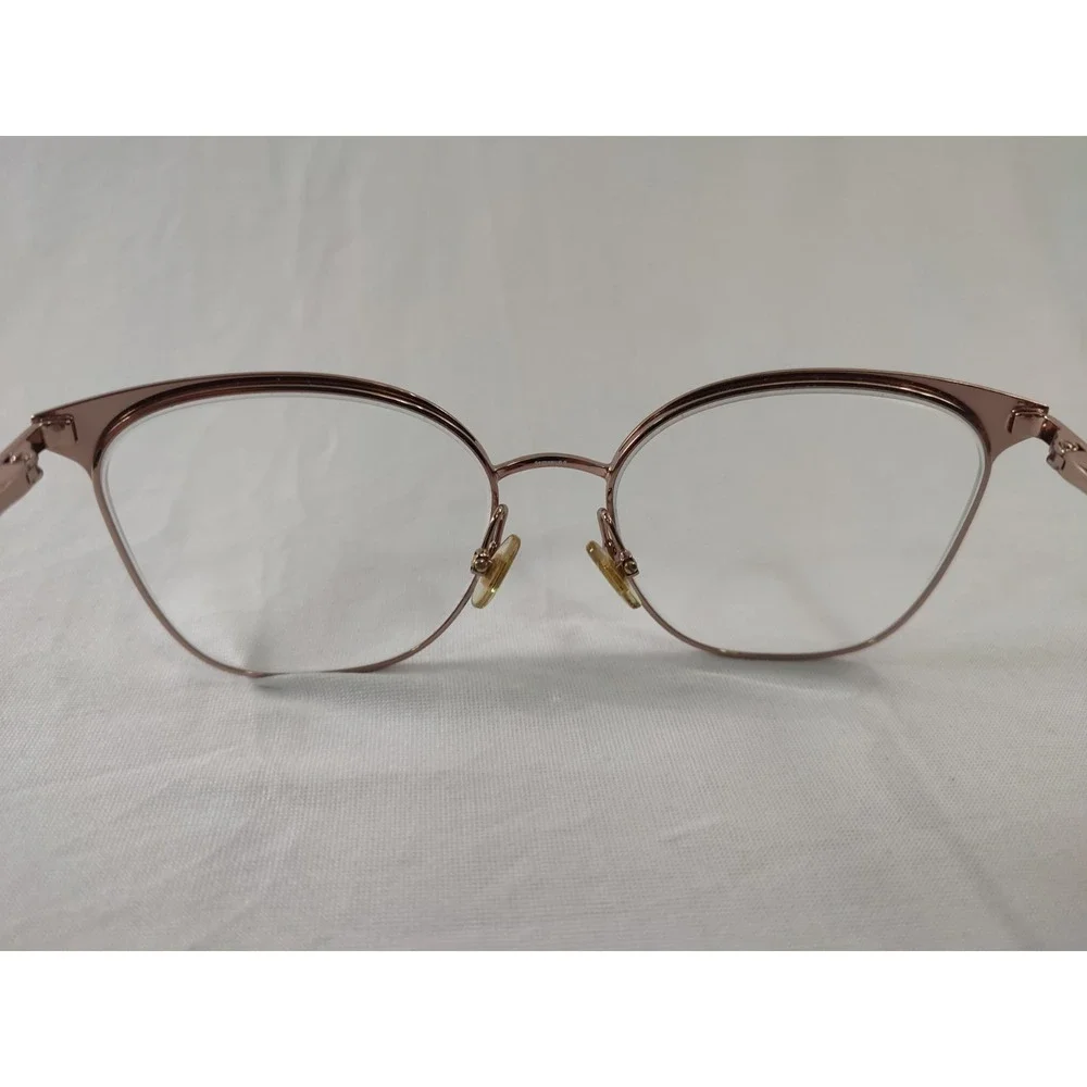 Kate Spade TANA/G 35J Rose‎ Gold Pink Cat Eye Eyeglasses *FRAMES ONLY* 140 Women